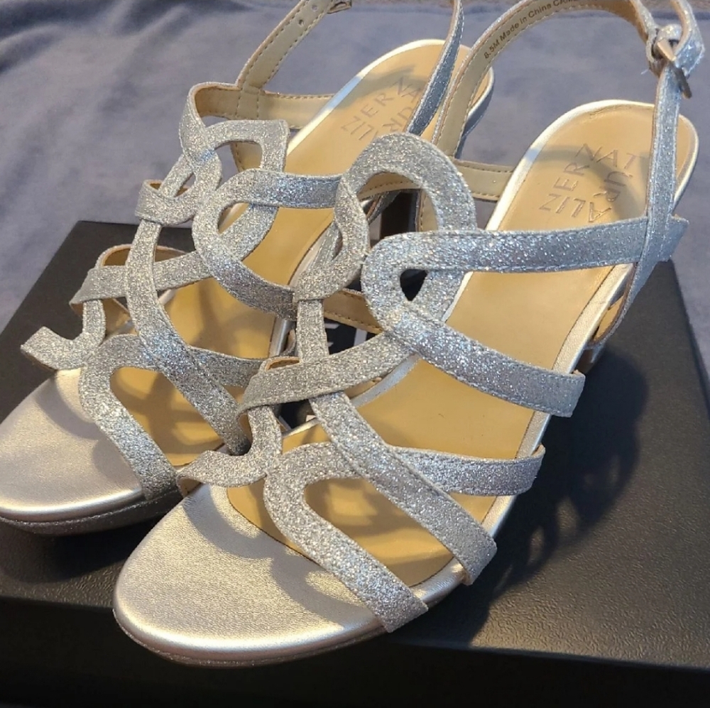 Size 8.5 Glitter Heels